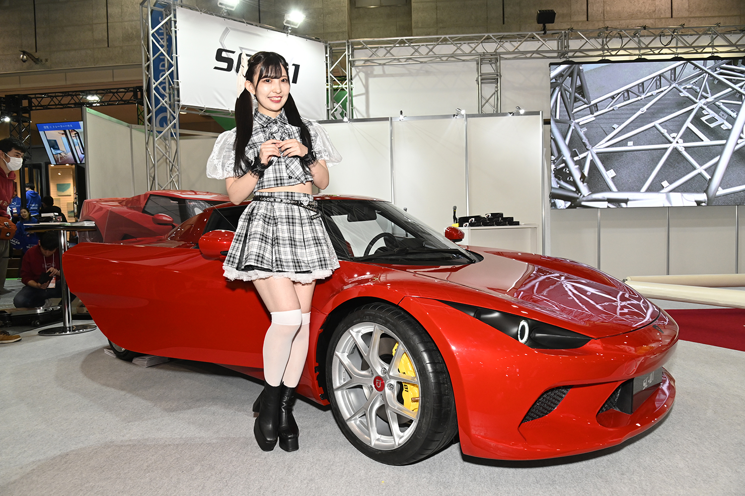 大阪オートメッセ2024で工匠派汽車科技が公開したスポーツカー「SC-01」とは 〜 画像1