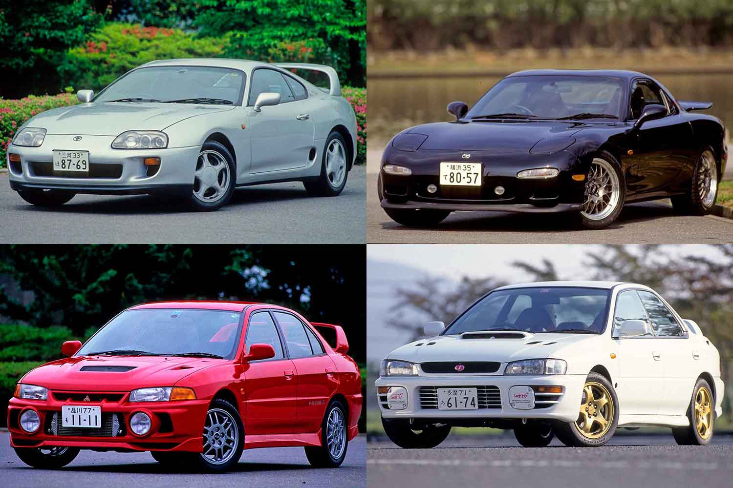 1990年代の国産スポーツカー4台 〜 画像2