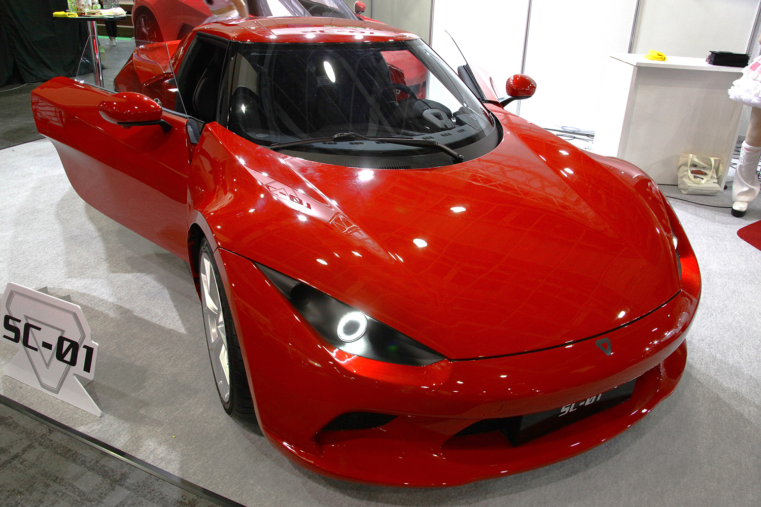 大阪オートメッセ2024で工匠派汽車科技が公開したスポーツカー「SC-01」とは 〜 画像2