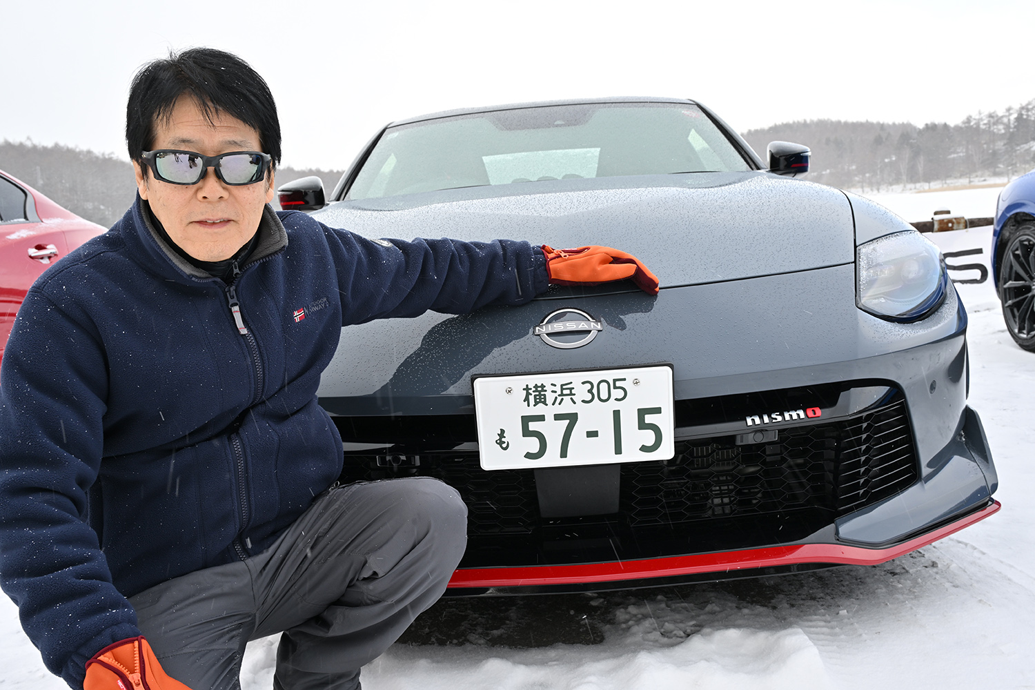 レーシングドライバーが最新の日産車を雪上で一気乗り 〜 画像27