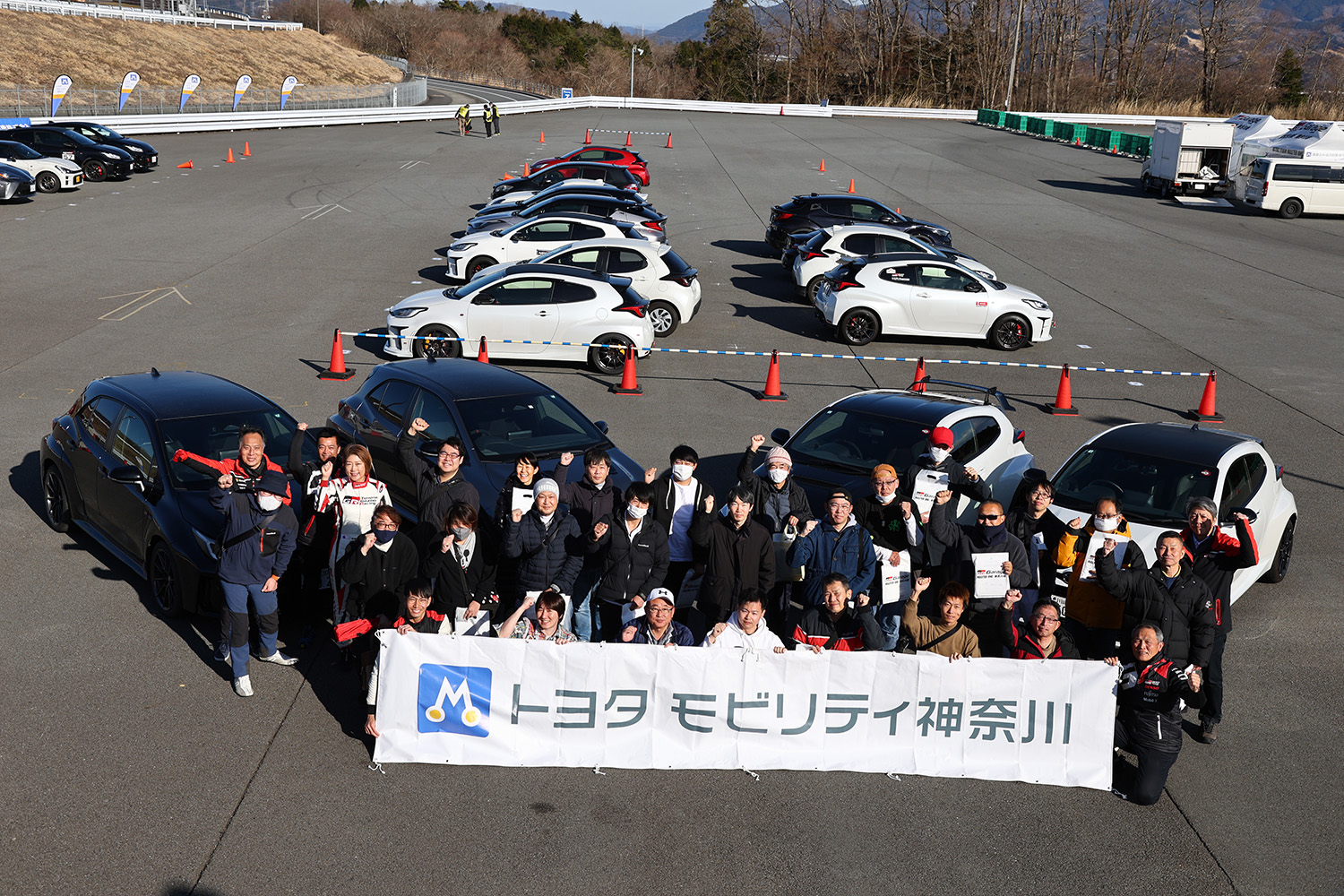 トヨタモビリティ神奈川主催の「第1回ドライビングエクスペリエンスEvo.1」の参加者たち 〜 画像12