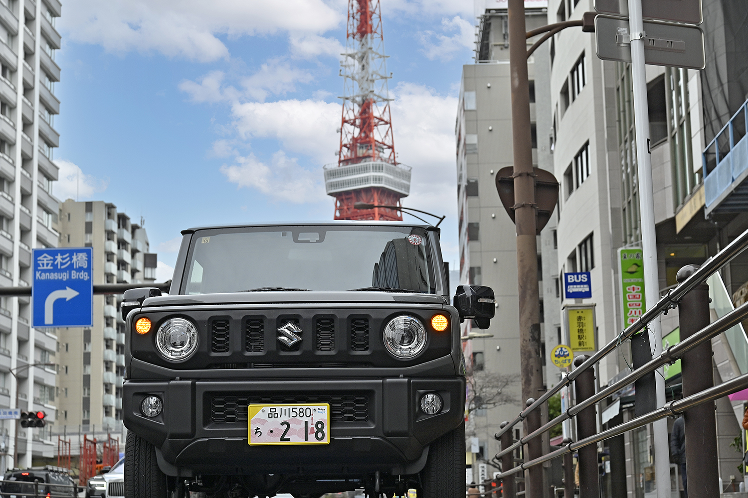 ジムニーと東京タワー