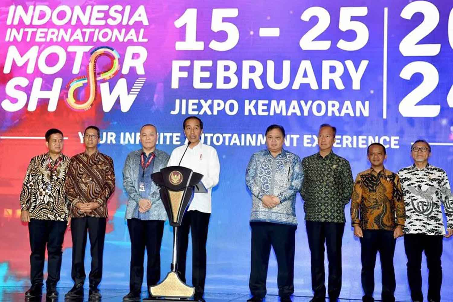 クルマ好きで知られるインドネシア大統領の視察で「インドネシア国際モーターショー2024」は大騒ぎ！　