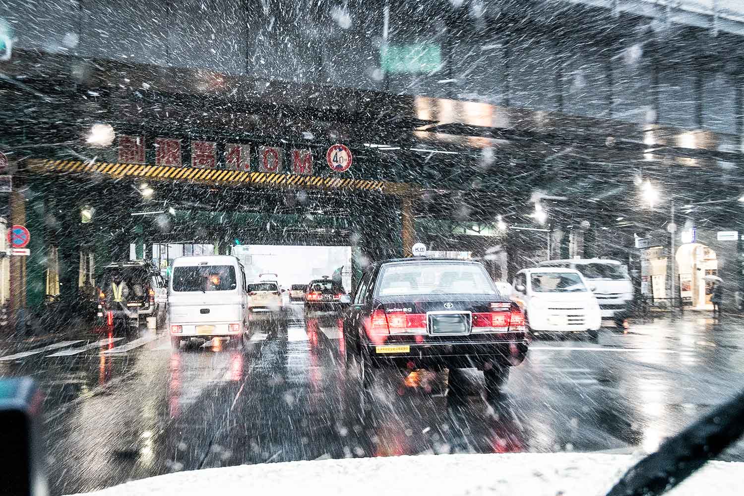 都内での降雪イメージ 〜 画像5