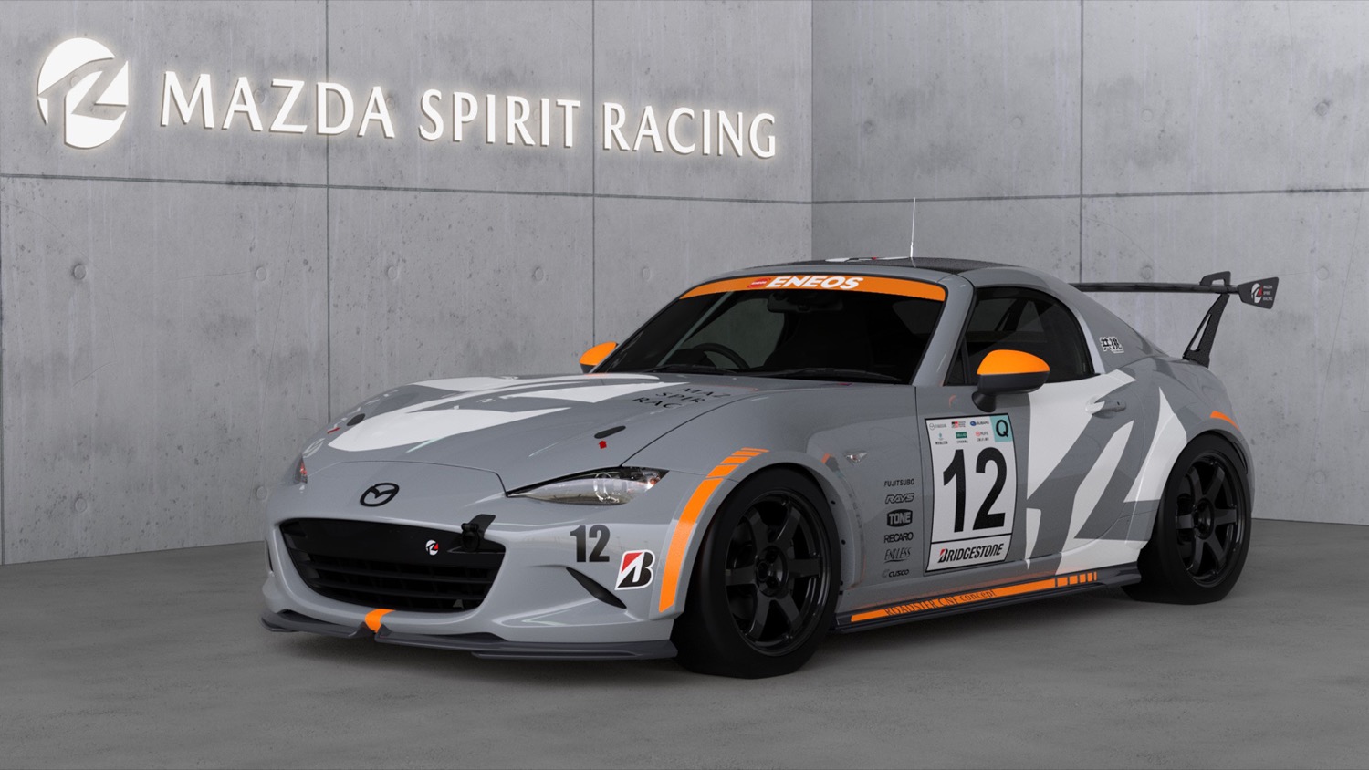 MAZDA SPIRIT RACING ROADSTER CNF concept （12号車）　のフロントビュー 〜 画像3