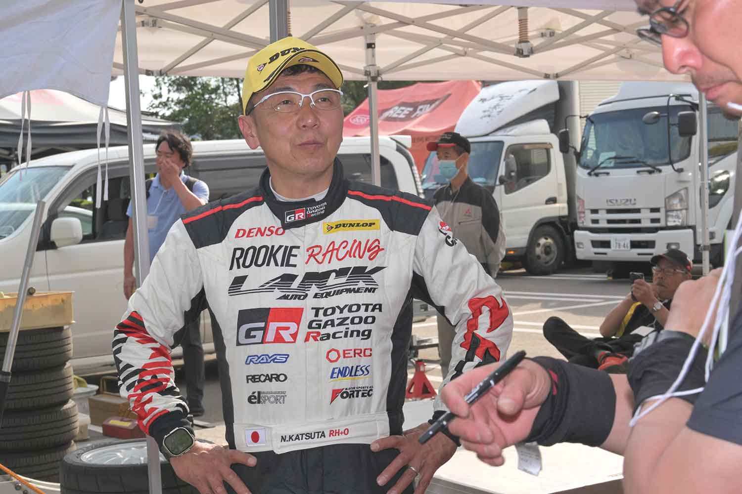 ラックwithルーキーレーシング・ラリーチームの勝田範彦選手