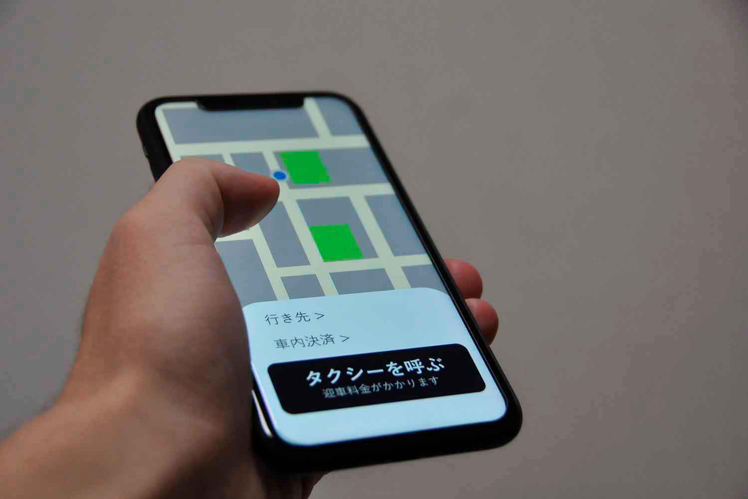タクシー配車アプリサービスの作動イメージ 〜 画像4