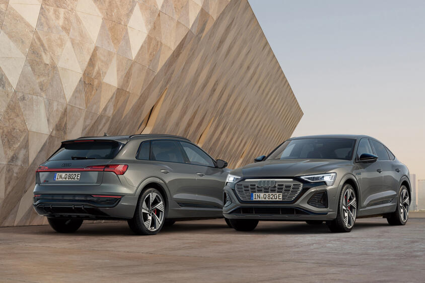 特別な専用装備を数多く取り入れたスペシャルモデル現る! アウディQ8 e-tronとスポーツバック e-tronに限定モデル「エディション Sライン」が登場