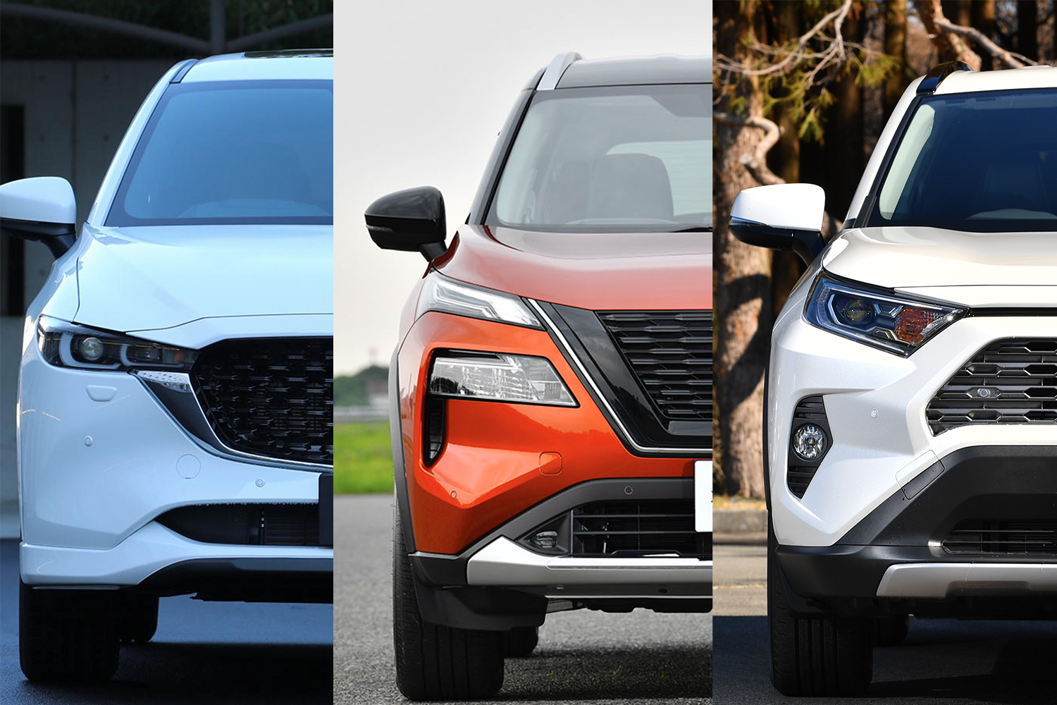 RAV4・CX-5・エクストレイルの人気SUV３台を買うならドレ？　走りも装備も室内の広さもガッツリ比較した！