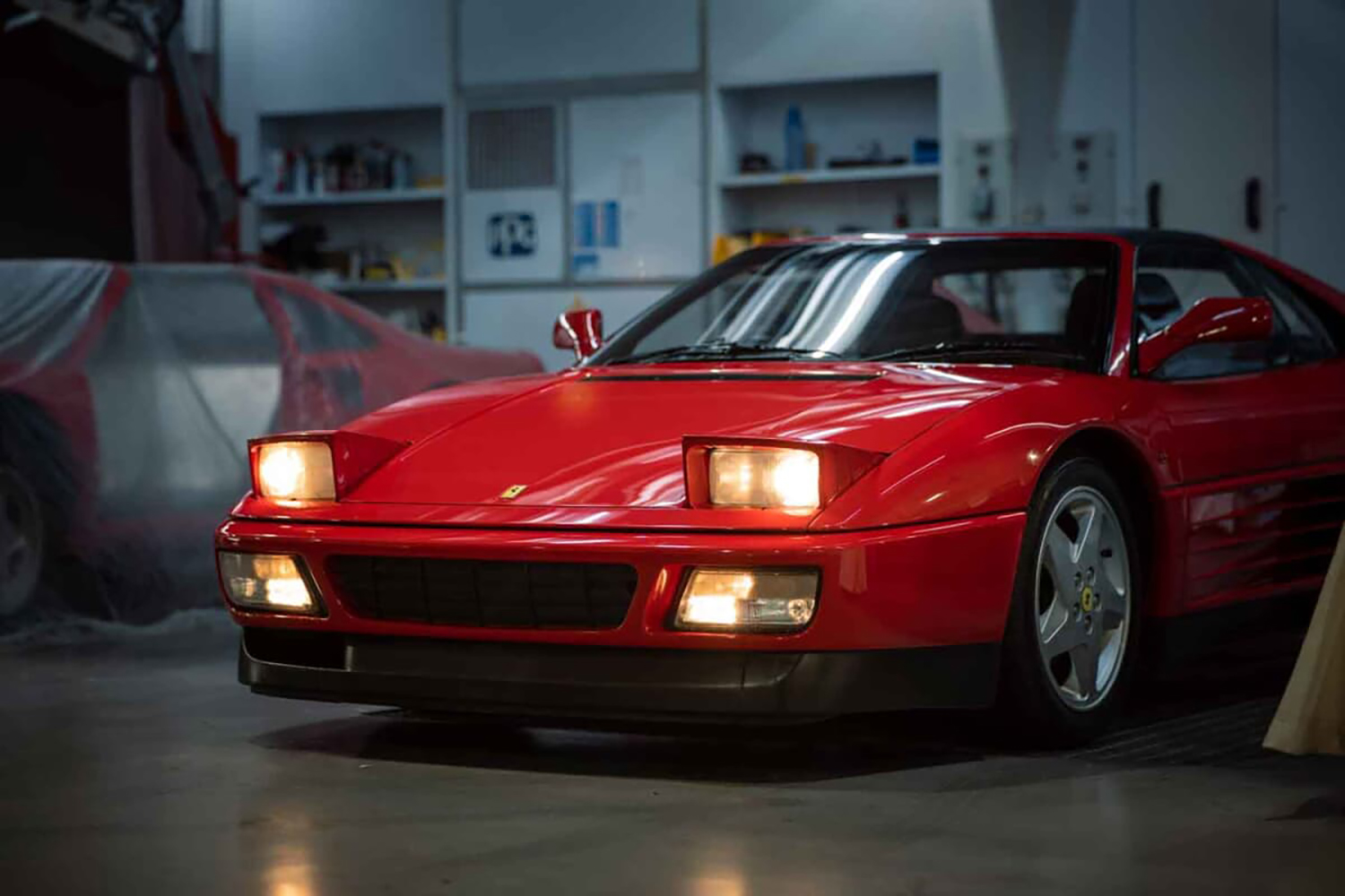 フェラーリ348tsのフロントノーズ