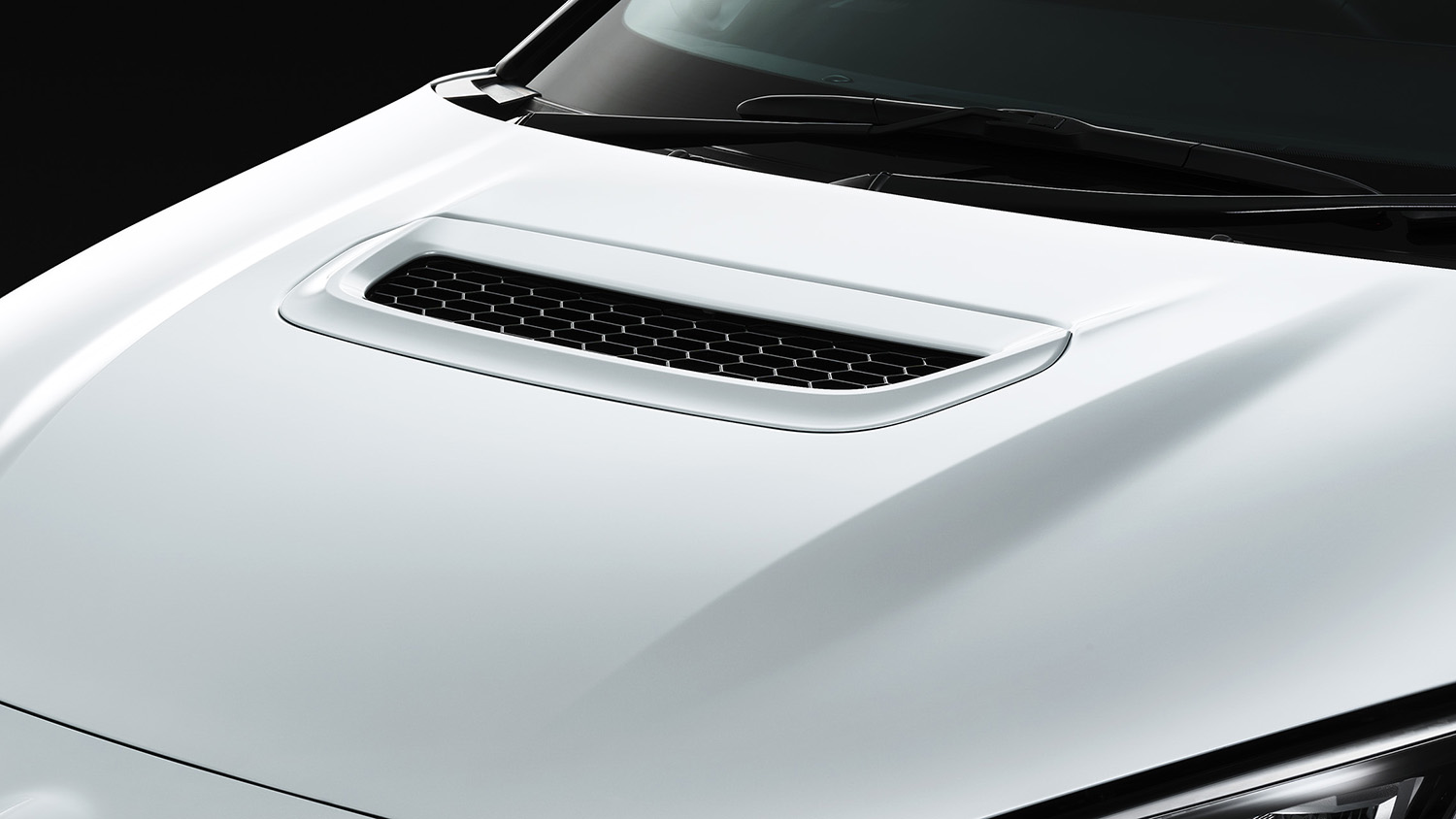 「RZ High performance」+「Aero performance package」のダクト付きアルミフード