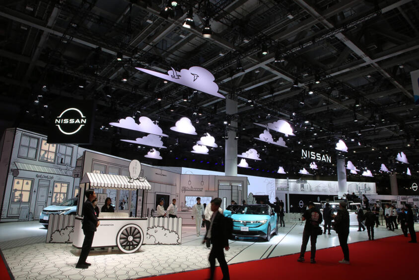 懐かしの「だん吉」みたいなサクラもあんじゃん！　日産はエルグランドだけじゃない!!【ジャパンモビリティショー2025】