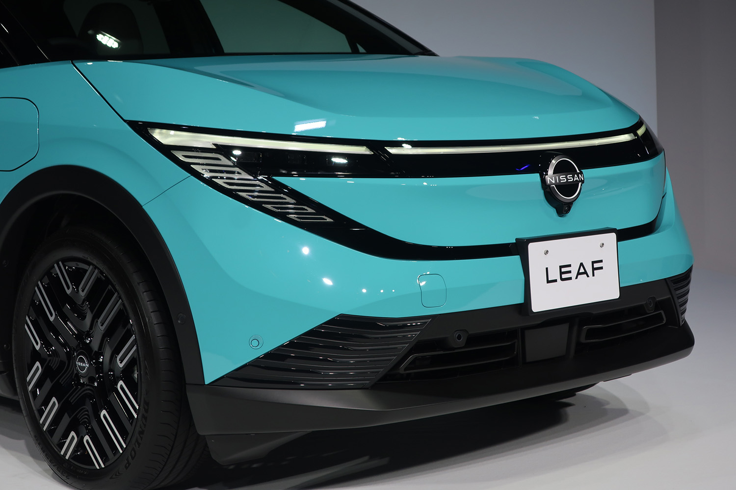 新型「日産リーフ」のフロントスタイリング
