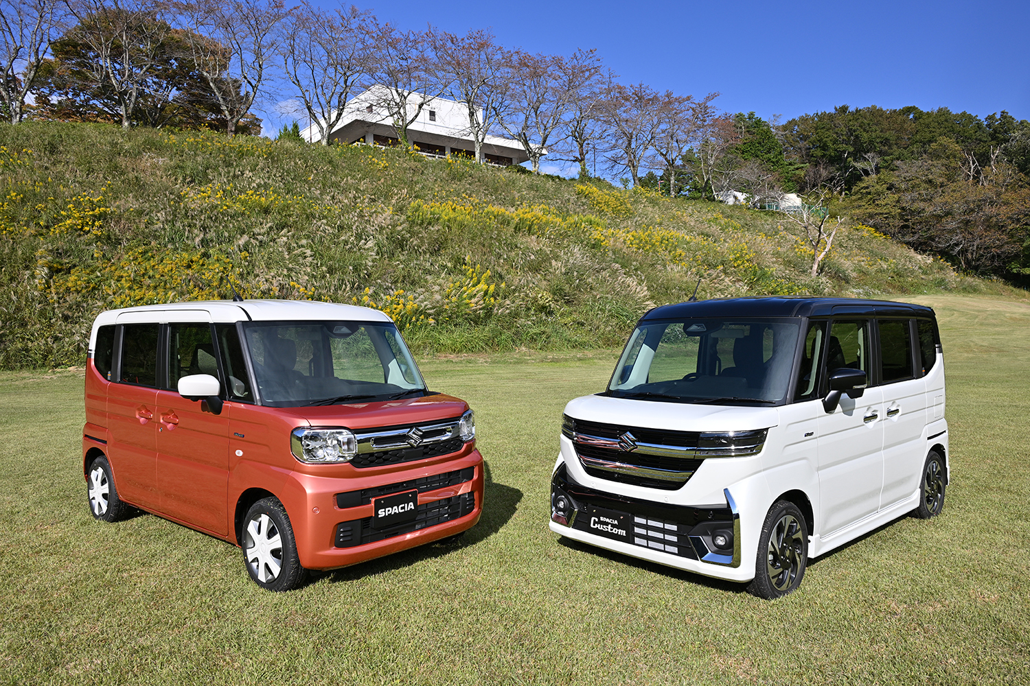 スズキ・スペーシアのフロントスタイリング