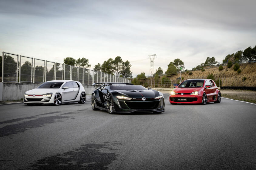 ゴルフGTI生誕50周年！　改めて集結した「GTIコンセプトカー」３台のキワモノっぷりがヤバい!!