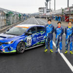 新マシンで剛性感が爆上がりも緊急事態発生！　クロストレックにレヴォーグレイバックのフロントマスクを組み合わせた「ハイパフォＸ２」がＳ耐デビューで見せた実力の片鱗