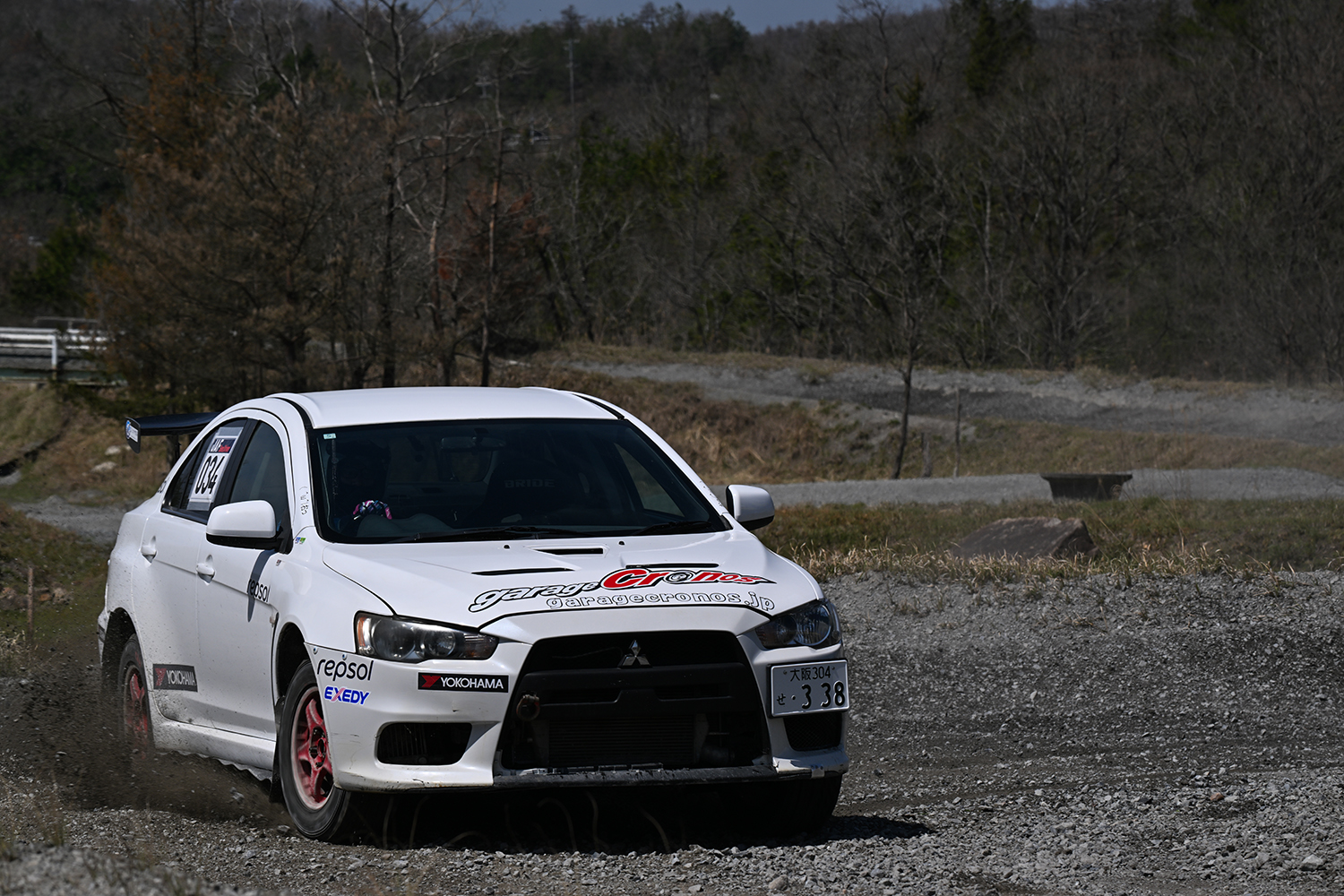 三浦 陸選手が駆るランサーエボリューションⅩ