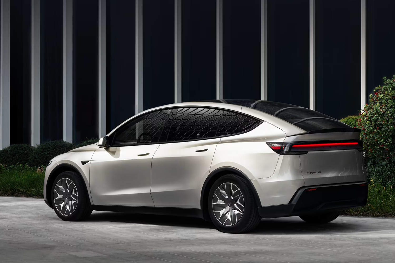 テスラ・モデルY Lのリヤスタイリング