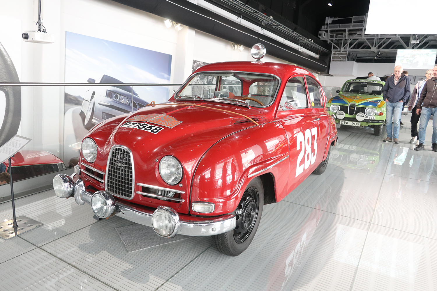 1963 Saab 96 The Winning Car of ’63 The Monte Carlo Rally（Replica）