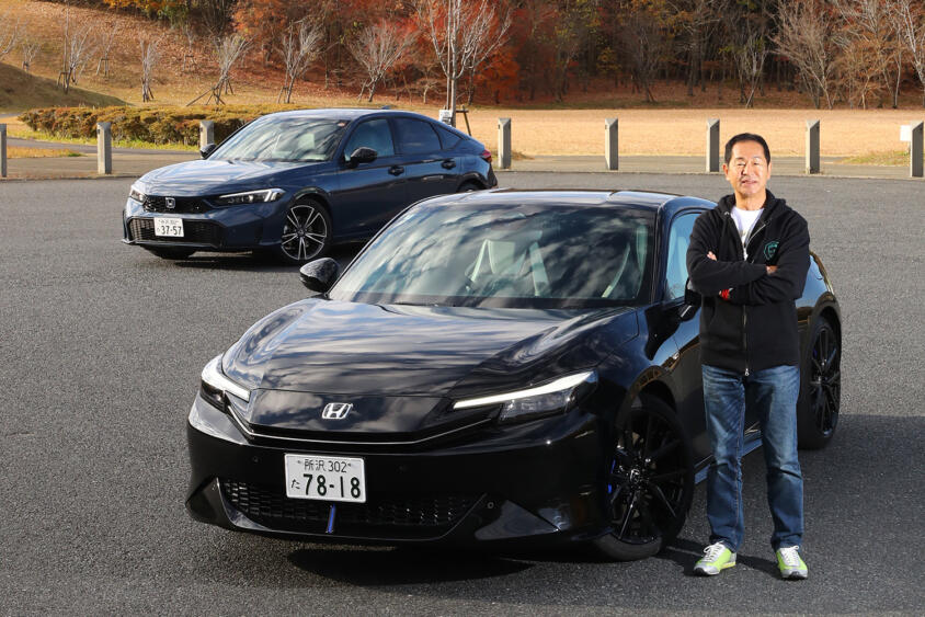 スペックは同じなのになぜ違う？　ドリキンが暴く新型プレリュードとシビック「200万円の差」の正体【土屋圭市 峠賛歌】