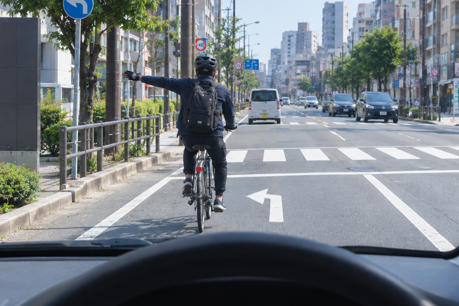絶対出した方がいい自転車用の「ハンドサイン」とは